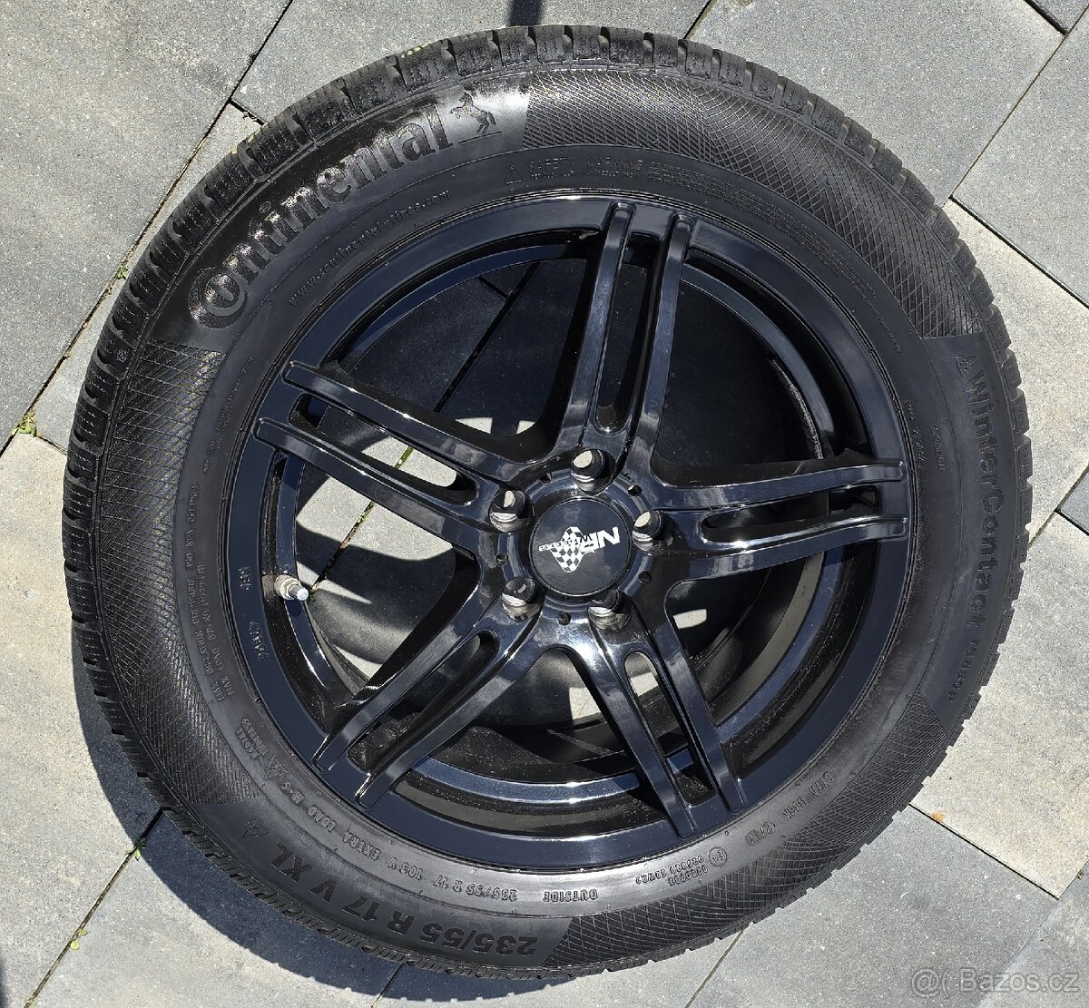 235 55 r17 zimní 7.5mm Ford Kuga senzory