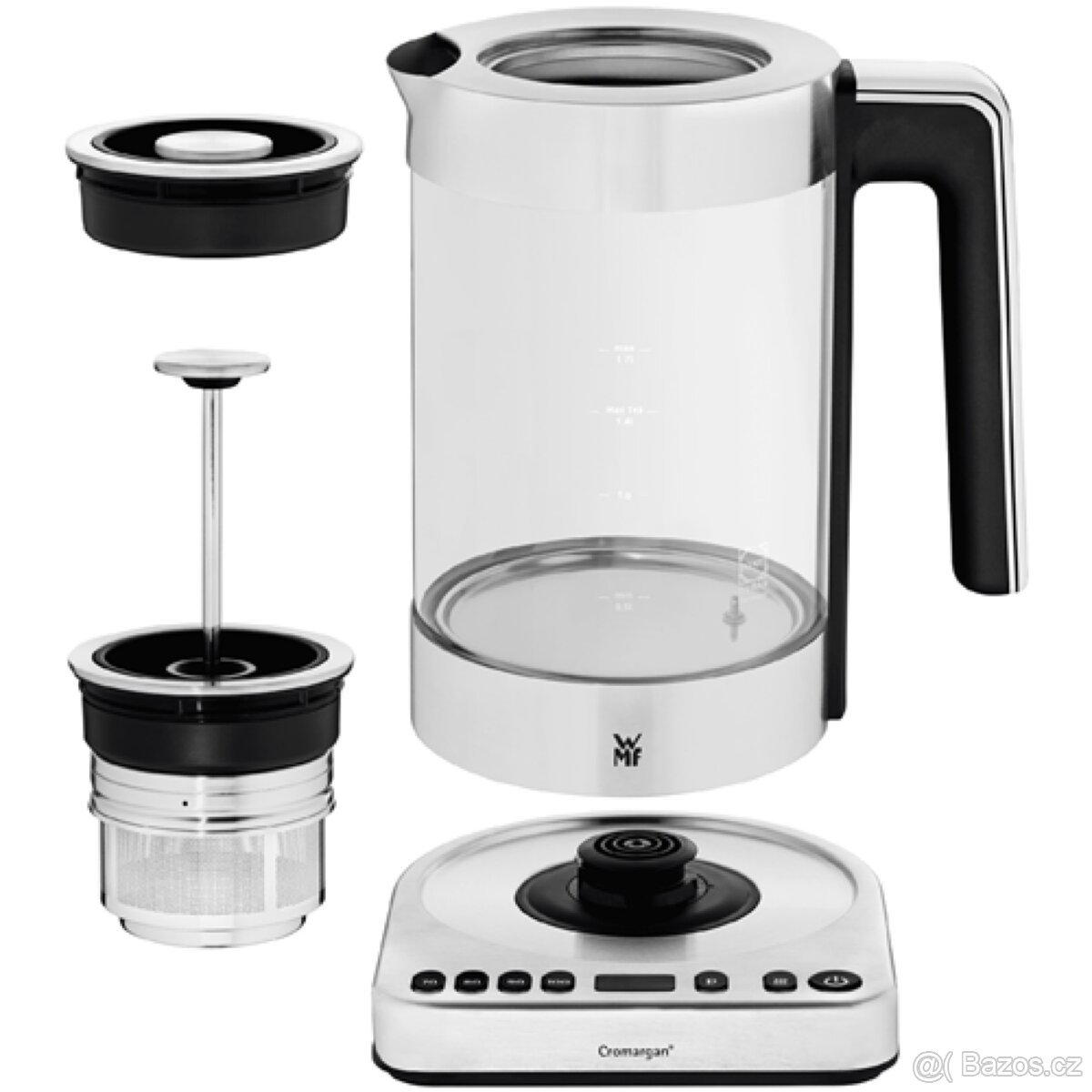 Rychlovarná konvice na čaj WMF Lono 2v1 skleněná