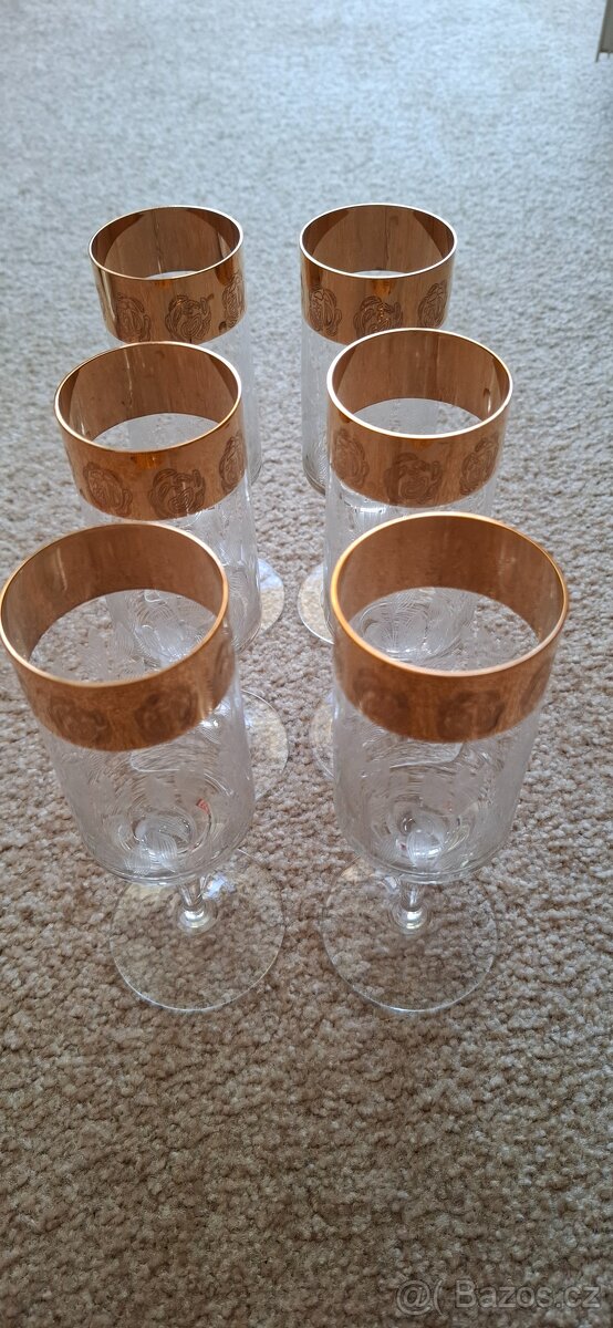 Broušené sklenice Bohemia Crystal