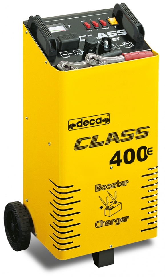 DECA Class Booster 400E, 12/24V nabíječka a startovací vozík
