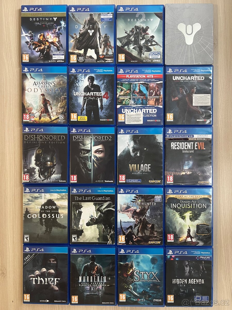 Hry pro PS4 / PlayStation 4 plně funkční