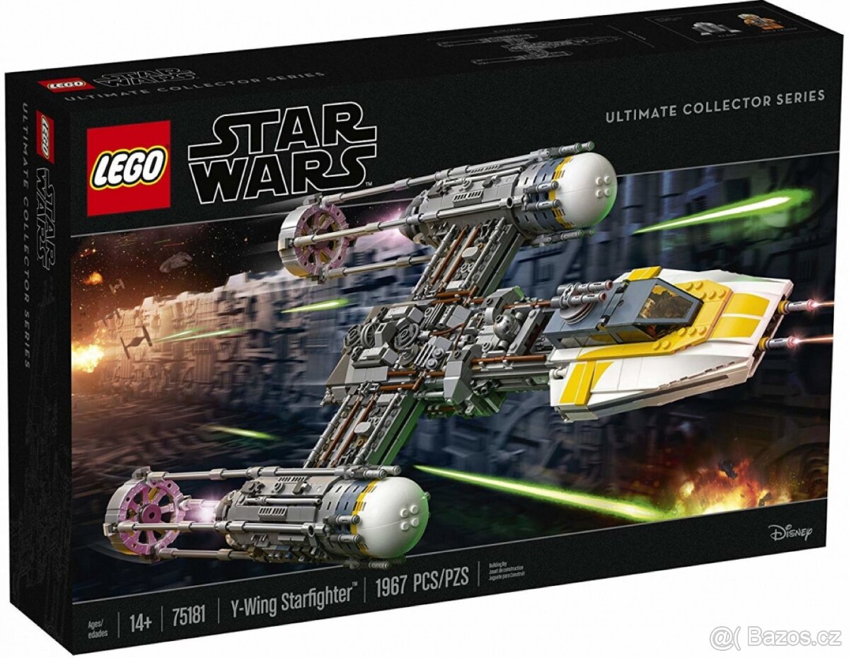 Koupím LEGO Star Wars UCS 75144 Snowspeeder a 75181 Y-Wing