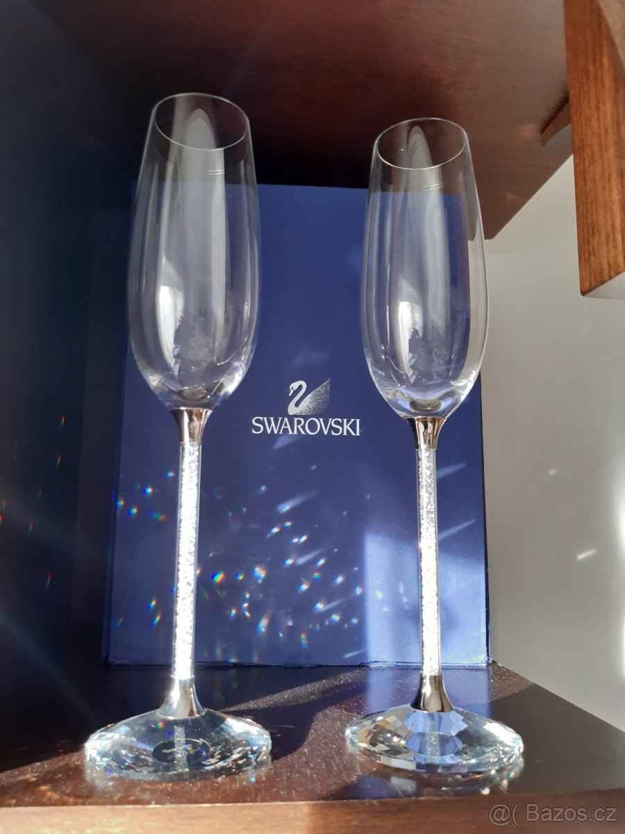 SWAROVSKI Crystalline flétny na šampaňské