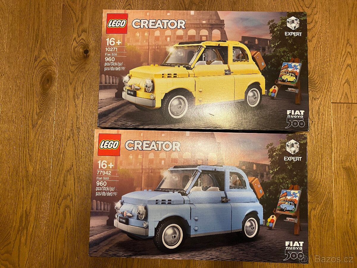 Lego Creator 10271 a 77942 Fiat
