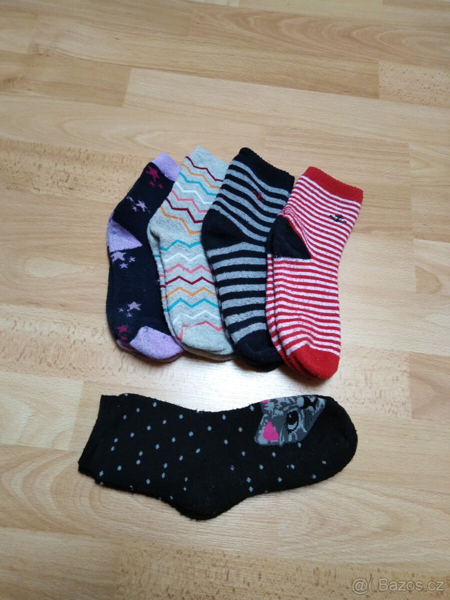 Dívčí ponožky vel.31-34