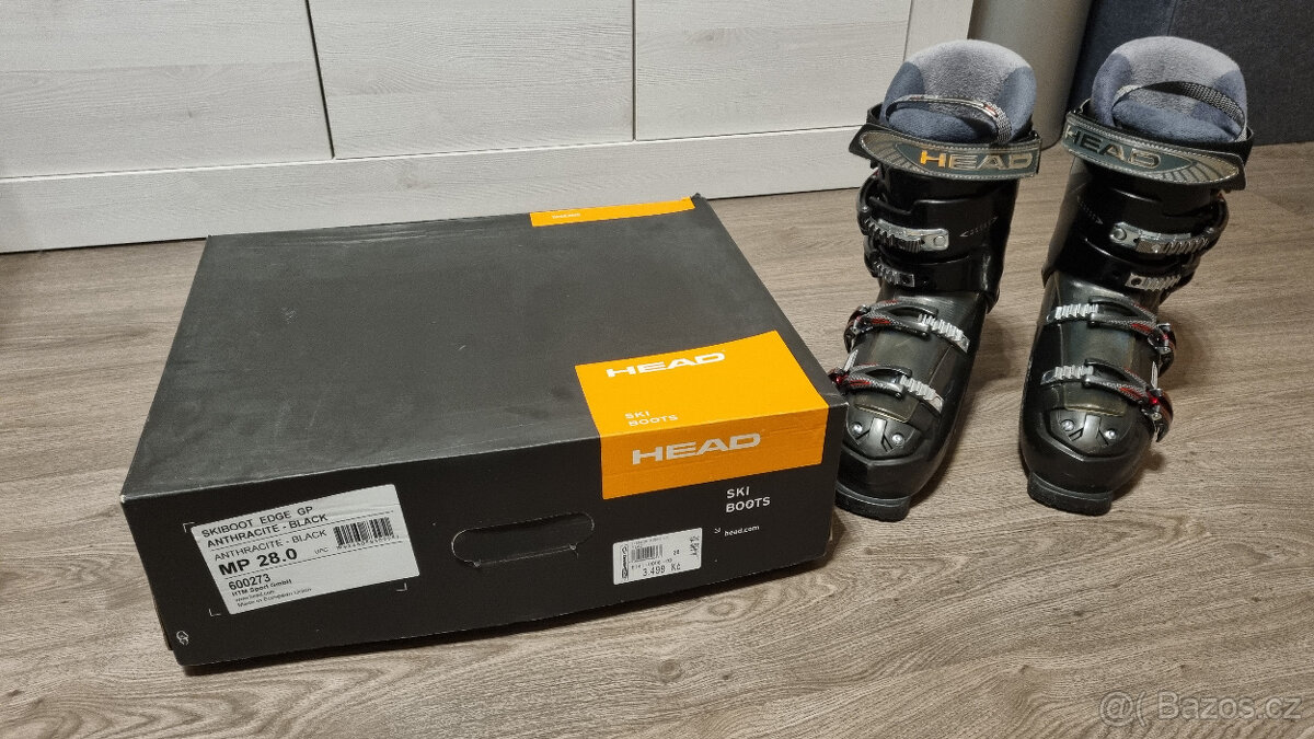Lyžáky HEAD Edge GP vel. 44 vč. nového vaku Rossignol