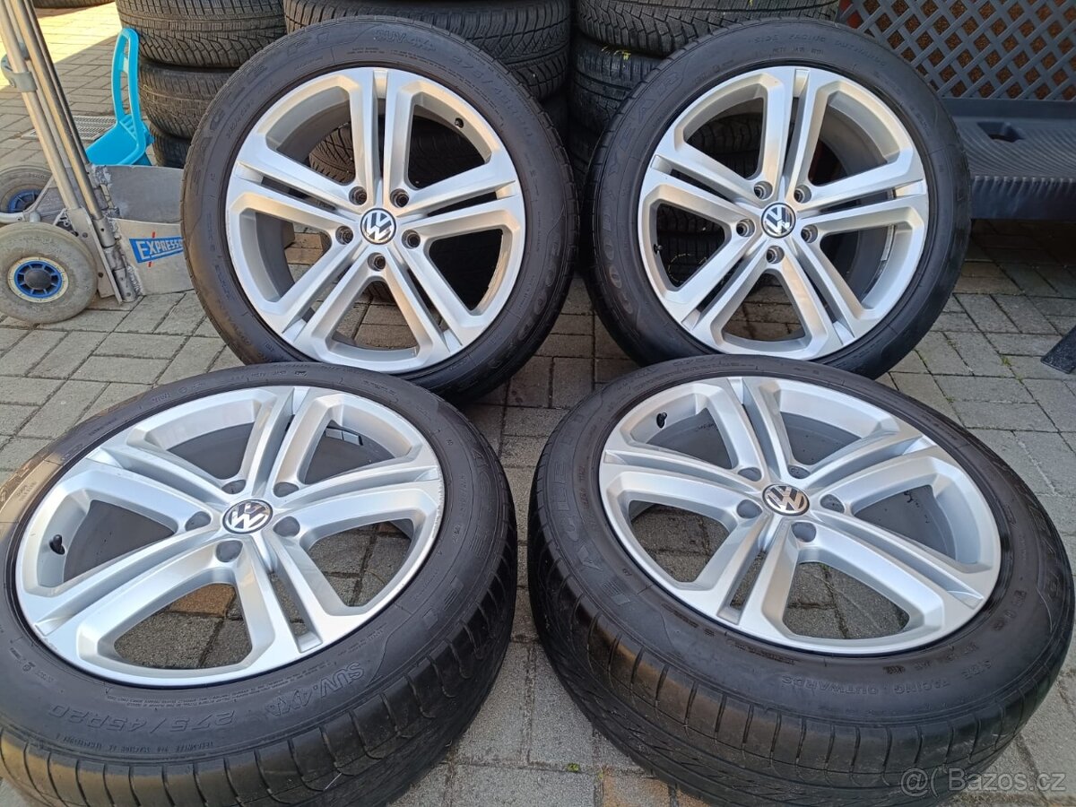 ALU 5x130 r20 VW MALLORY + LETNÍ PNEU
