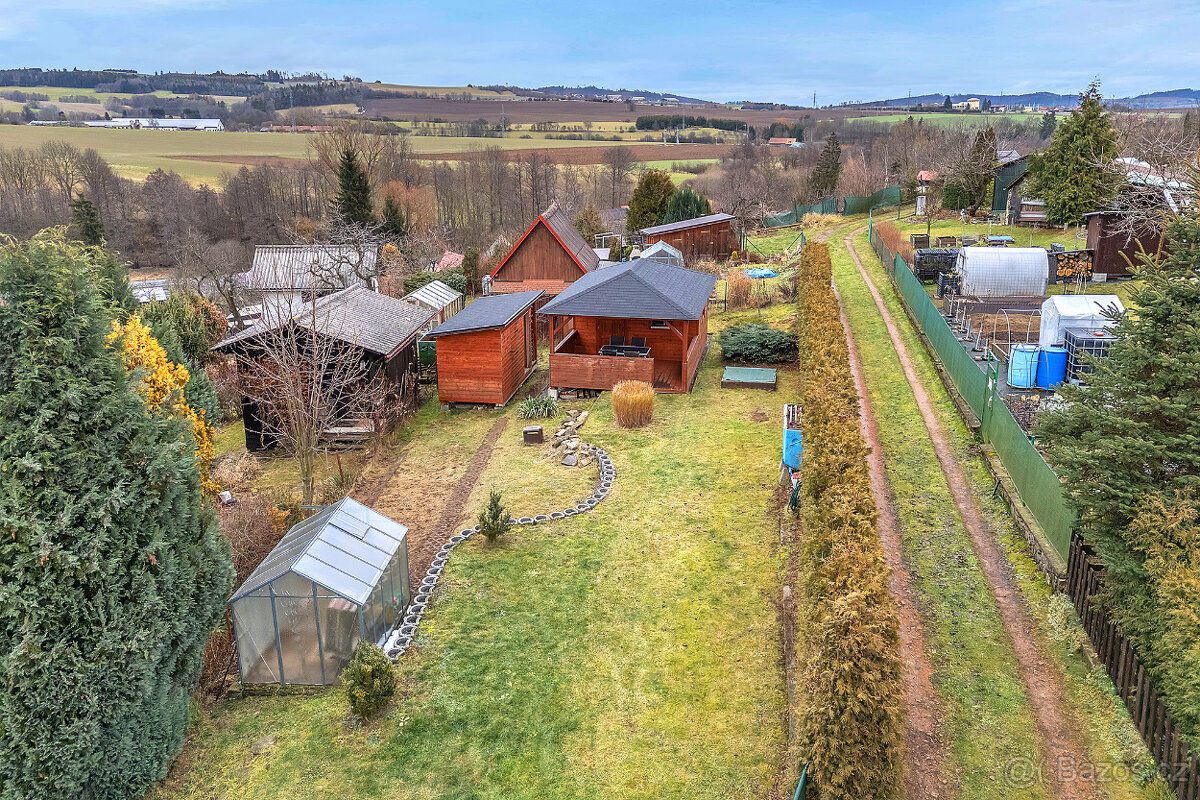 Prodej chaty 23 m², pozemek 324 m² Bystřice nad Pernštejnem