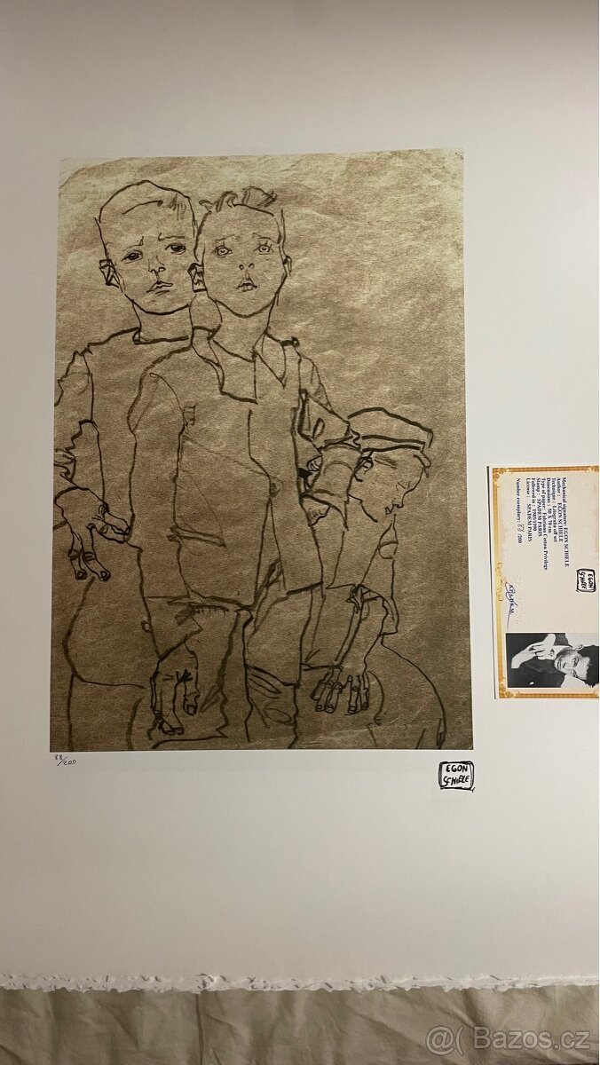 Egon Schiele - slepotisk