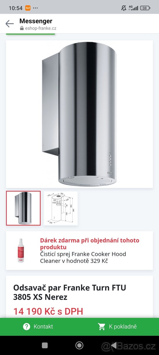 Franke digestoř
