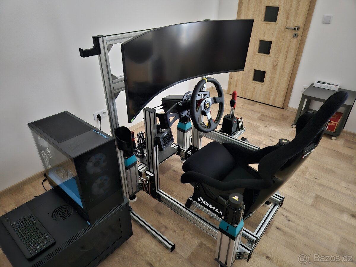 Profesionální závodní simulátor 3DOF