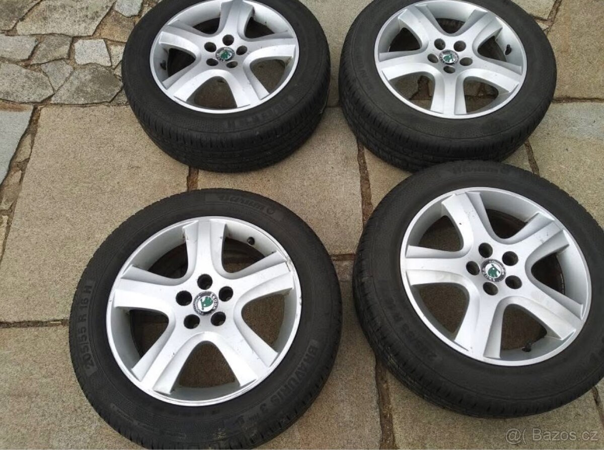 Alu disky 5x100 R16
