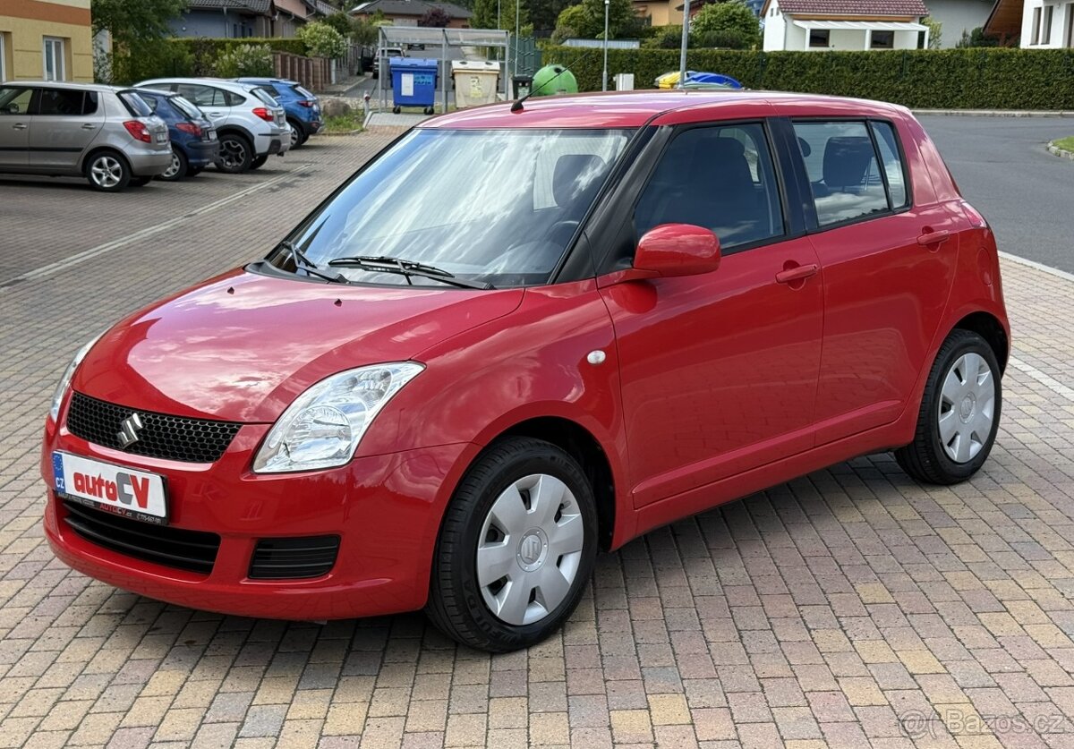 SUZUKI SWIFT 1.3i 68kW-2009-26.273KM-KLIMA,SERVO,1. MAJITEL-