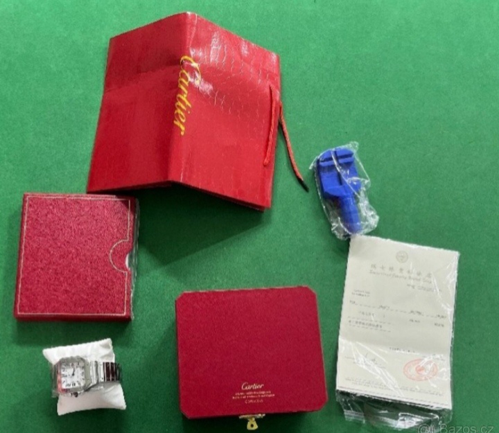 Cartier hodinky 1:1 repliky s papíry