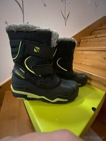 Prodám zimní zateplené boty s kožíškem vel.39 - sněhule