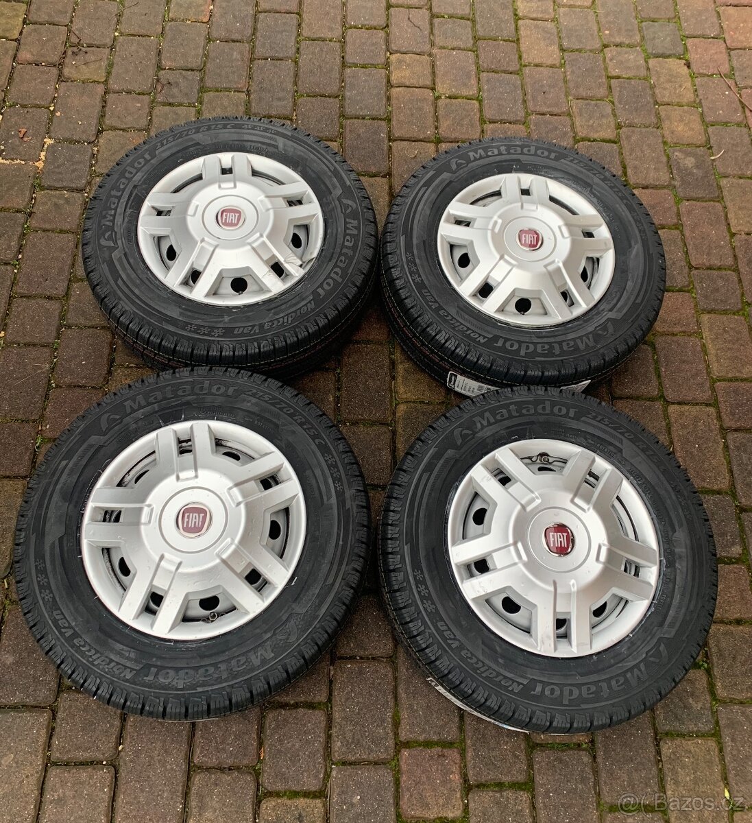 KOLA FIAT DUCATO 5X118 R15C ZIMA NOVÉ