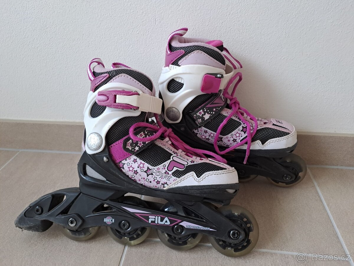 Dětské rostoucí inline brusle zn. Fila 28-32