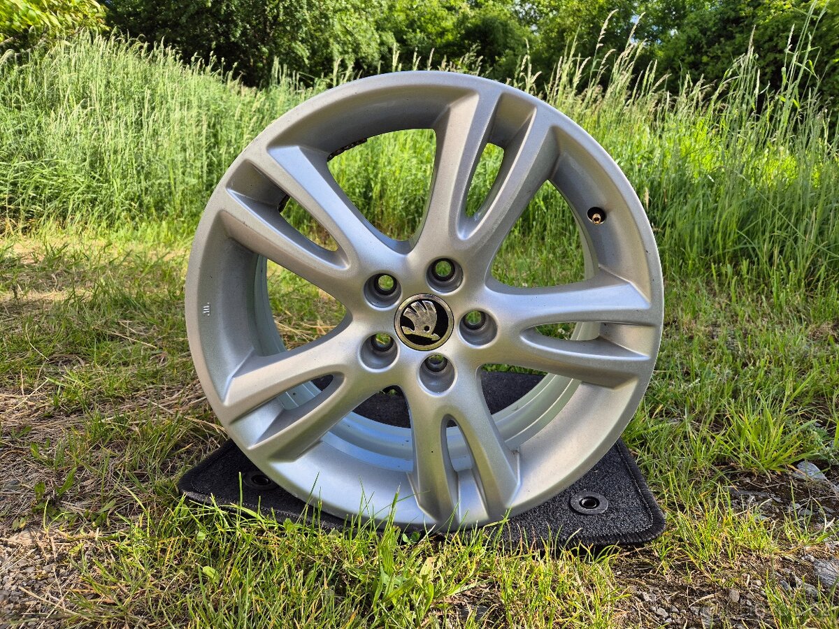 alu Škoda ATRIA 6,5x16 5x100 ET43 silver
