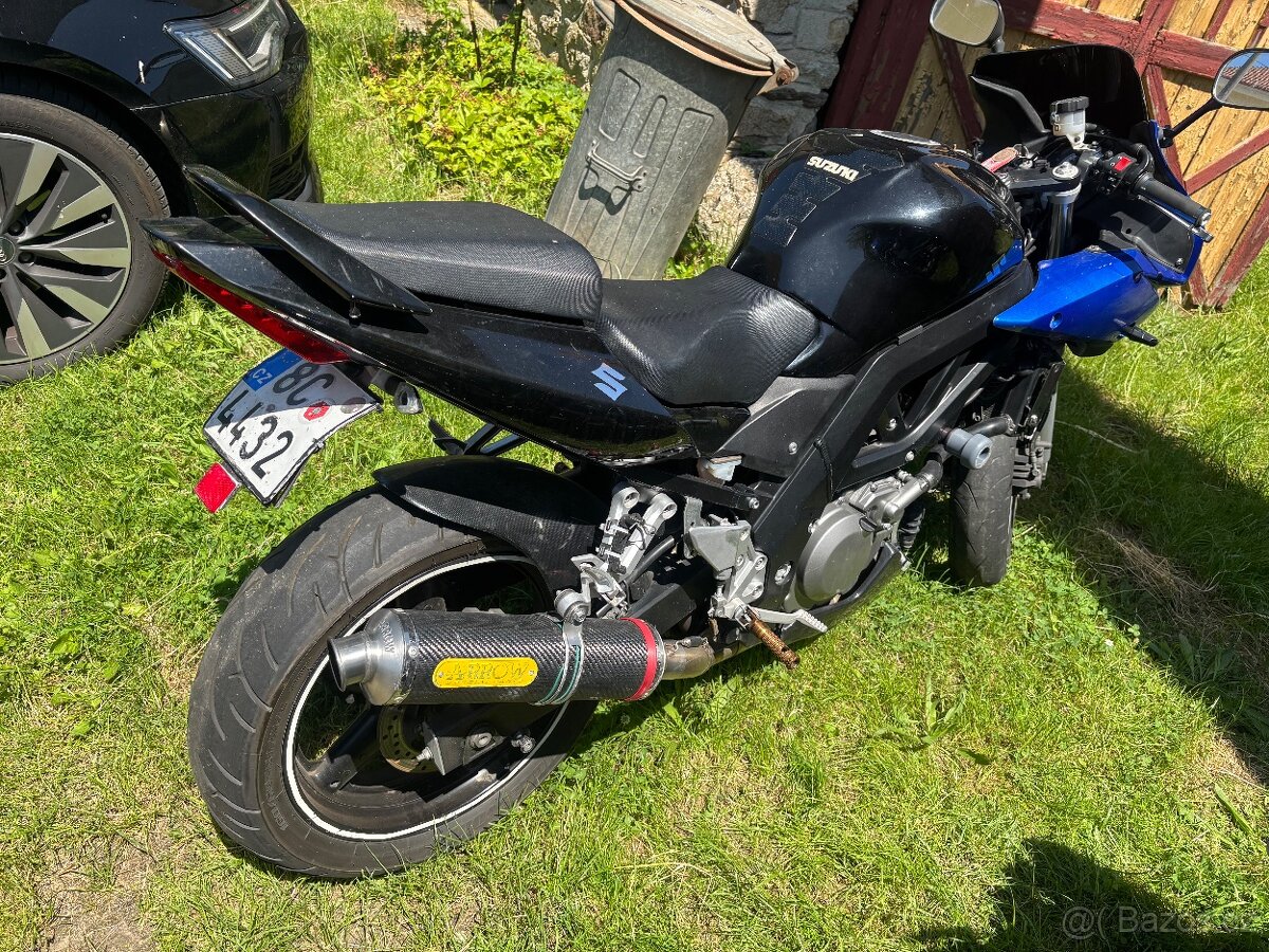Ladeny vyfuk Arrow na Suzuki SV 650N a SV650S od 2004