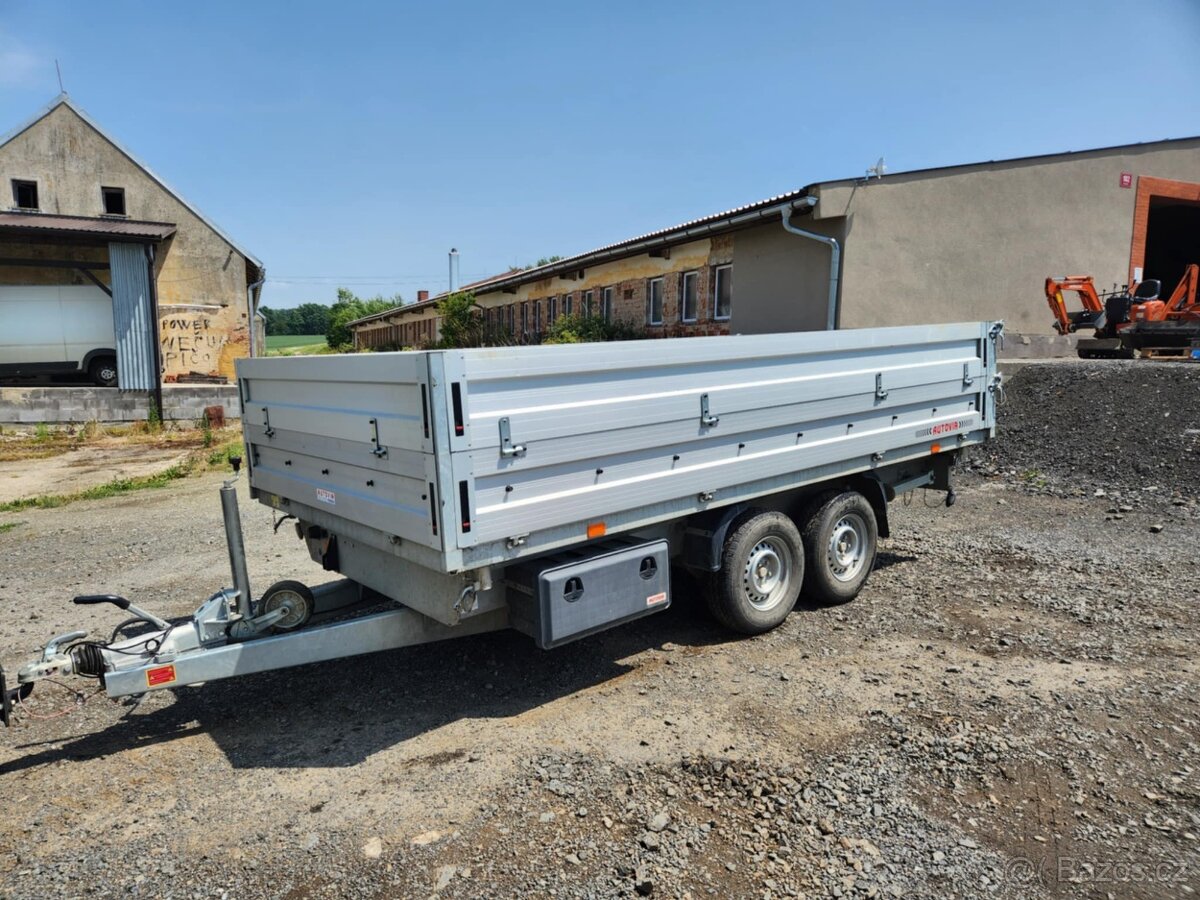 SKLÁPĚCÍ VLEK/PŘÍVĚS AGADOS 3.5T