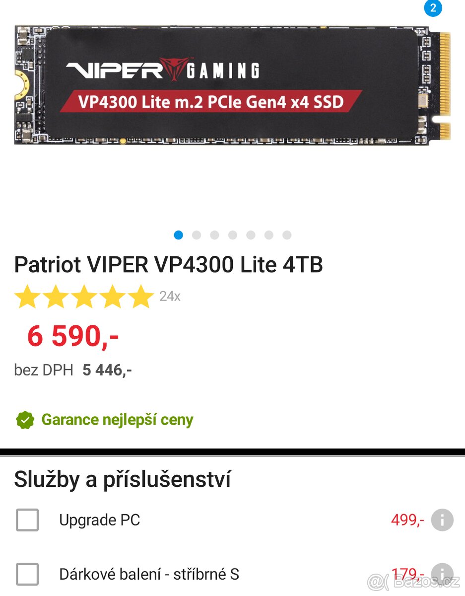 Patriot VIPER VP4300 Lite 4TB