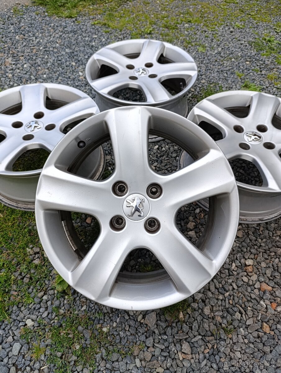 Alu disky R16 Peugeot, Citroen