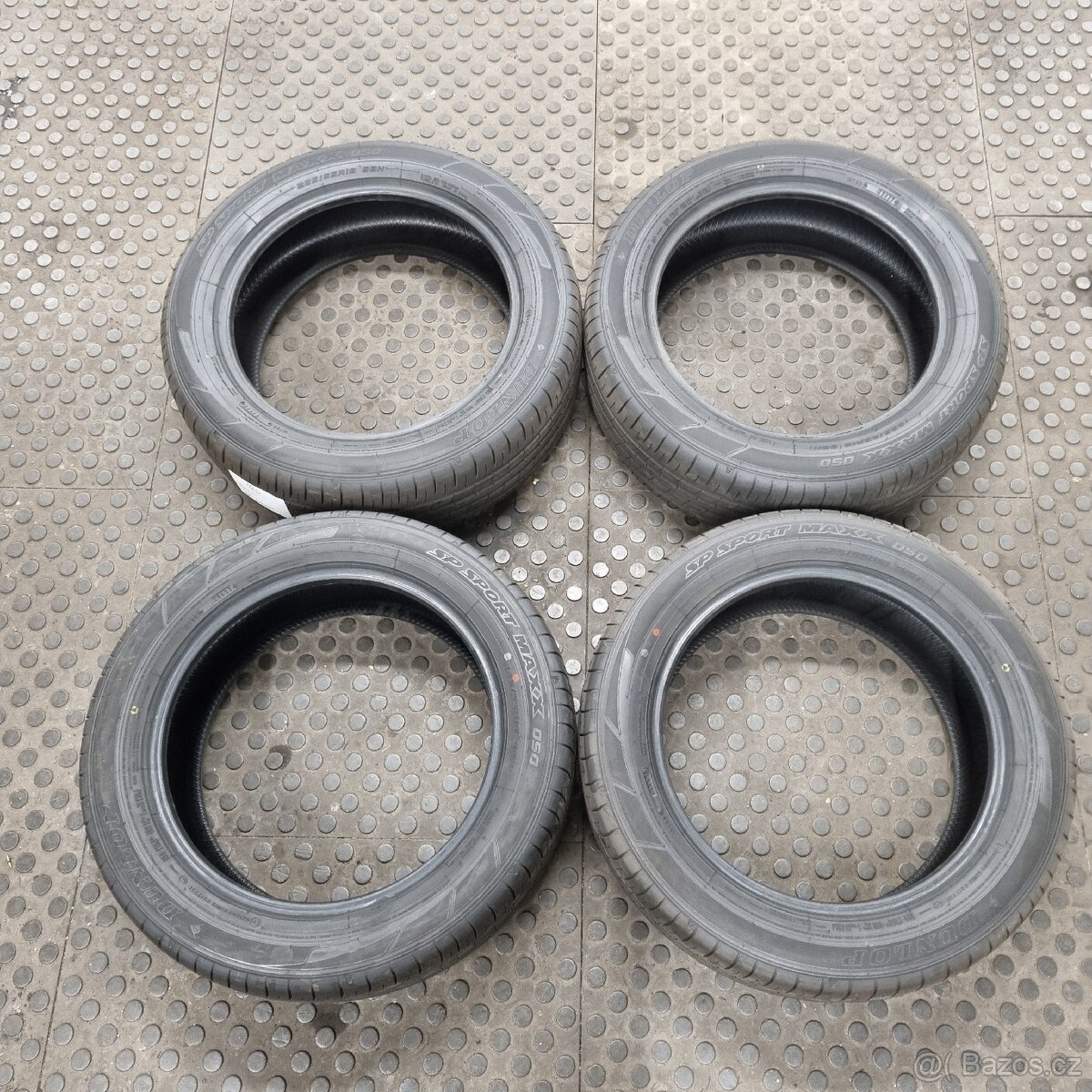 4x Letní 225/55 R18 7mm+ DUNLOP