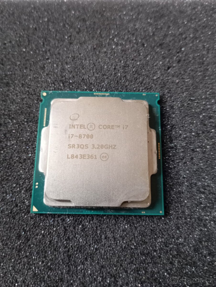 Intel core I7-8700 použitý 6J/12V TDP 65W 3.2 GHz