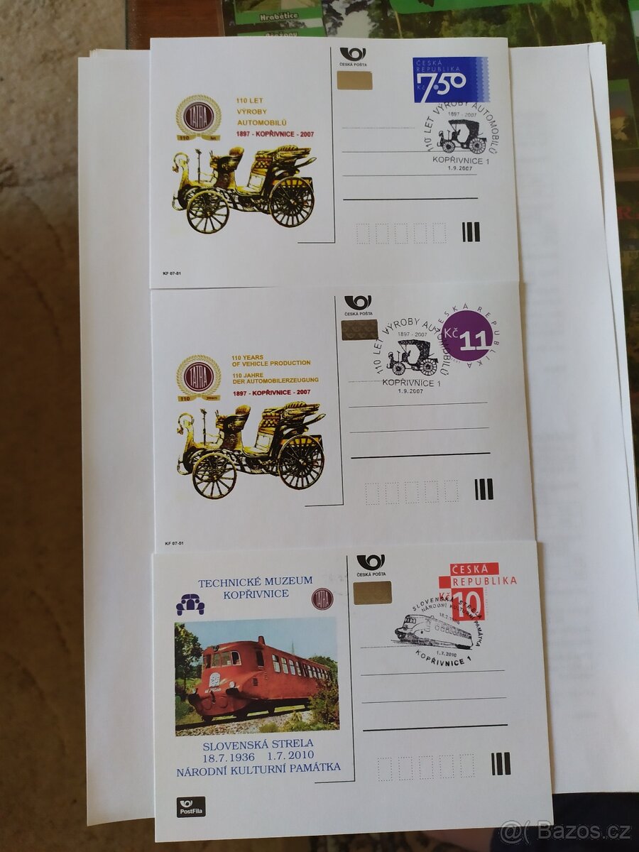 FILATELISTICKÉ ZAJÍMAVOSTI - KOPŘIVNICE