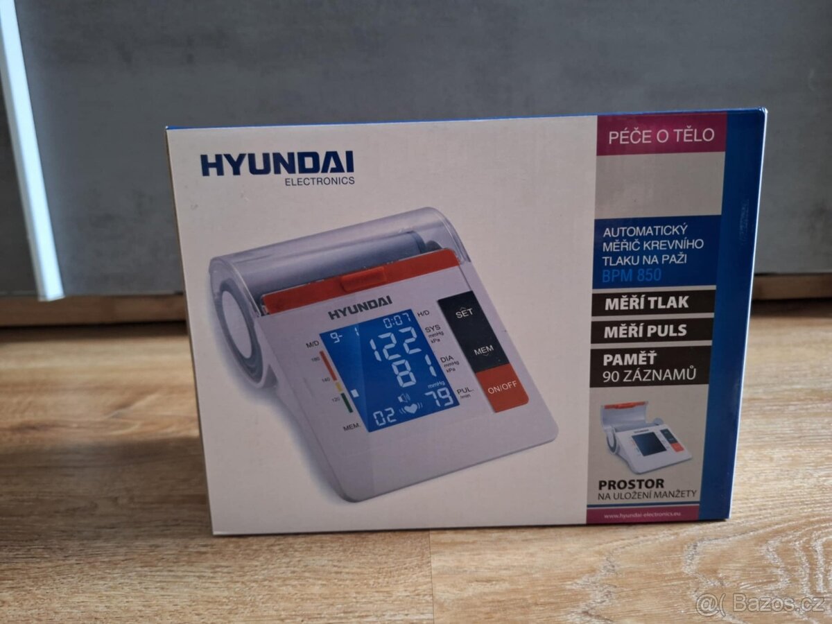 Tlakoměr na paži Hyundai BPM 850