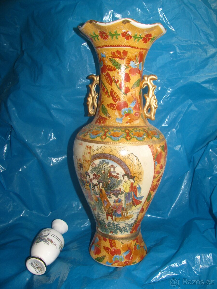 čínská váza, džbánek