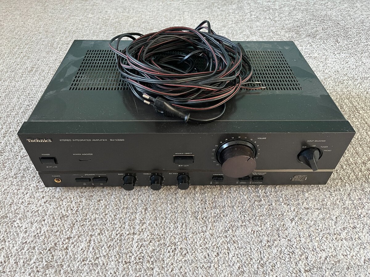 Zesilovač Technics SU-VZ220 a reprobedny Sony SS-L80