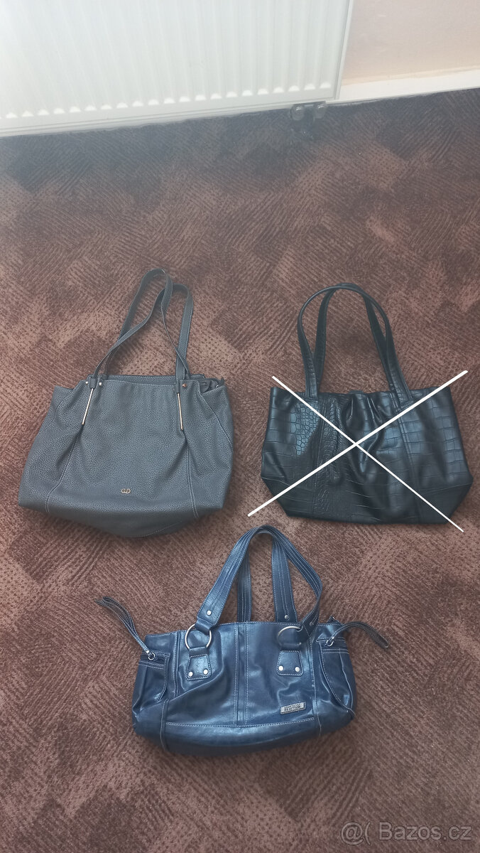 kabelka dámská 3 kusy, cena za kus 70Kč