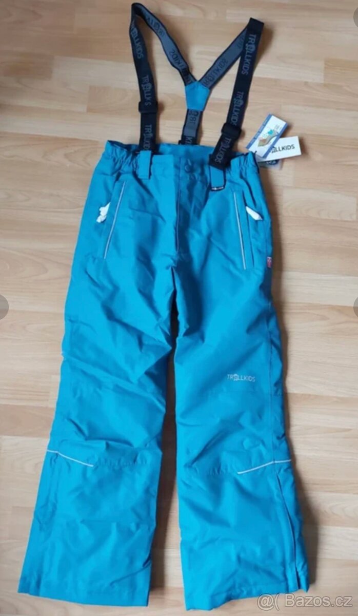 Nové zimní lyžařské kalhoty, oteplováky, slim fit, 152
