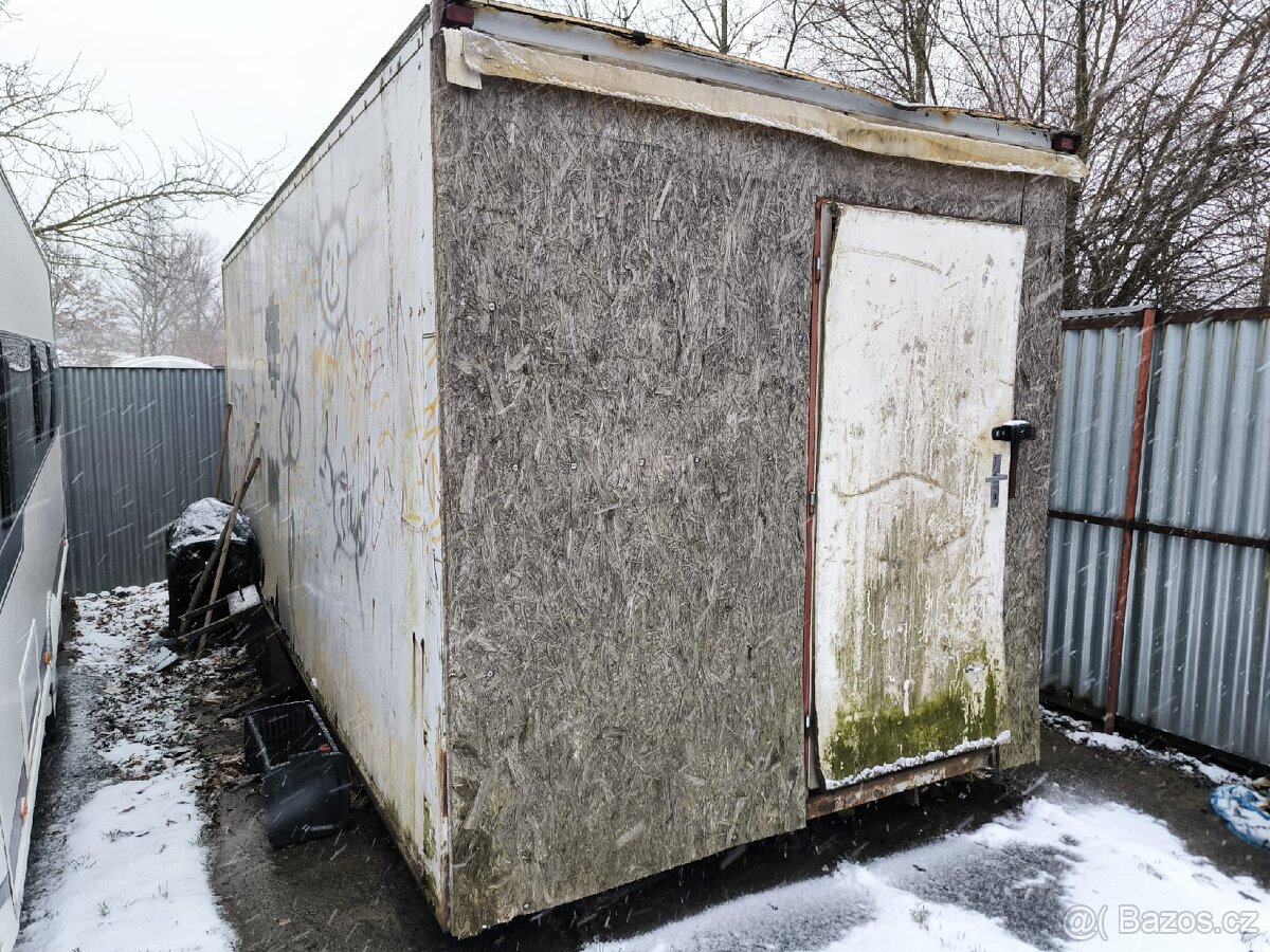 Stavební buňka/bouda/přístřešek 2,5 x 2,7 x 6 m