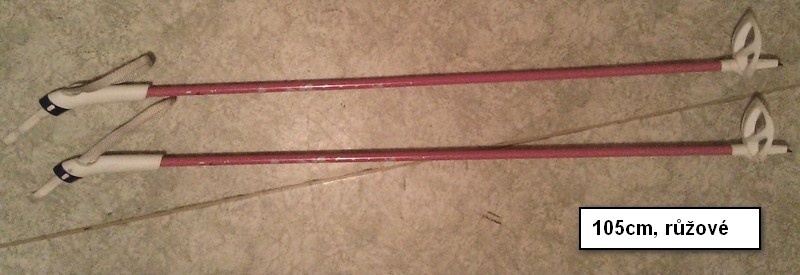 Běžecké hole 105cm