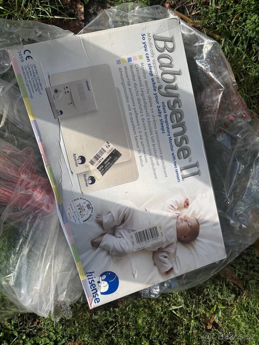 MONITOR BABYSENSE II 2 PODLOŽKY