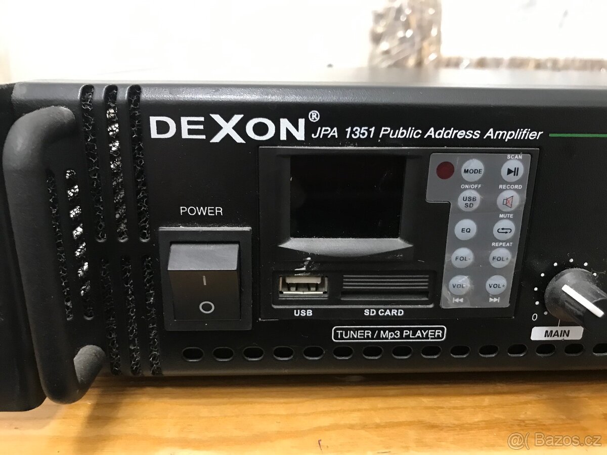 Prodám rozhlasovou ústřednu Dexon JPA 1351