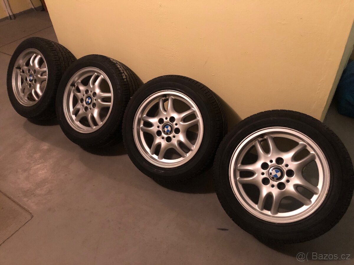 BMW ALU Kola 16 + Letní Pneu 225/50r16