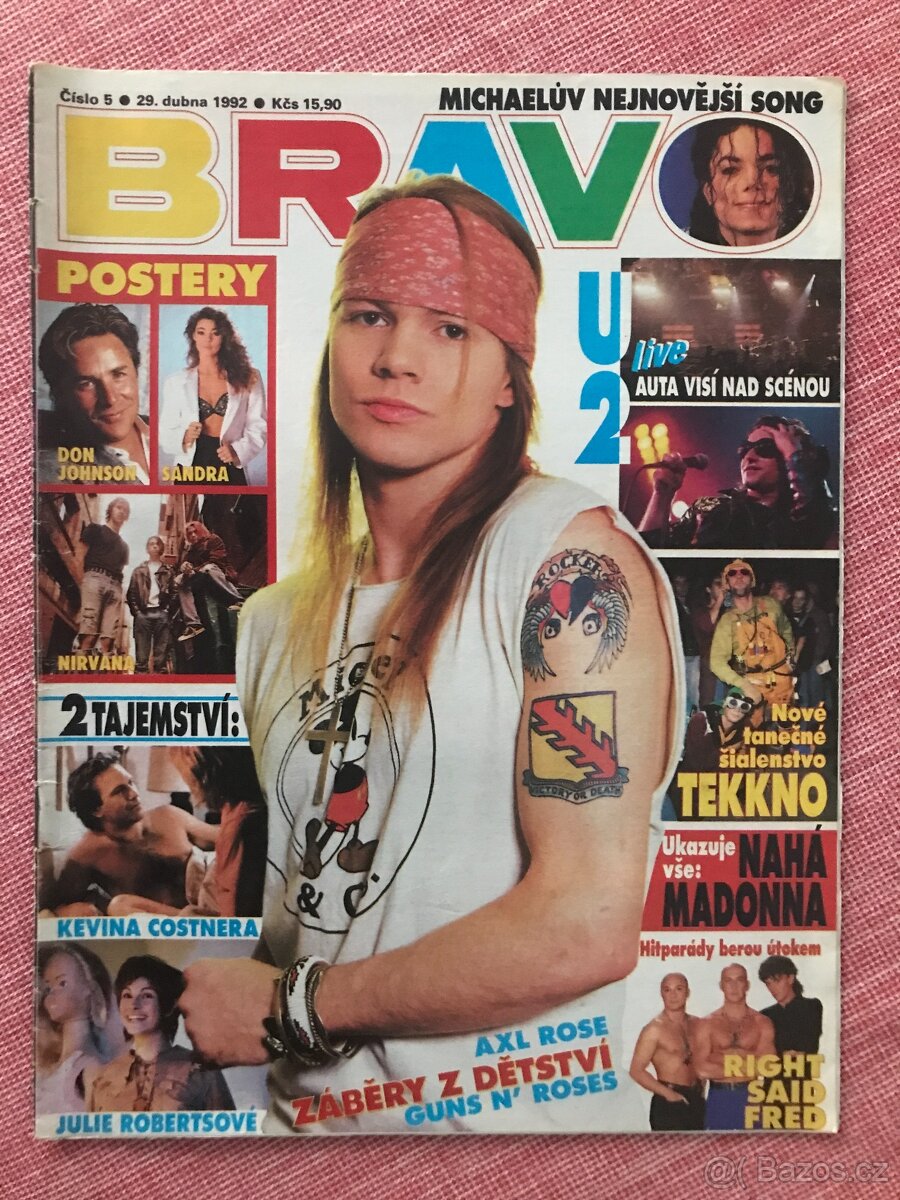 Bravo 5/1992 - komplet.