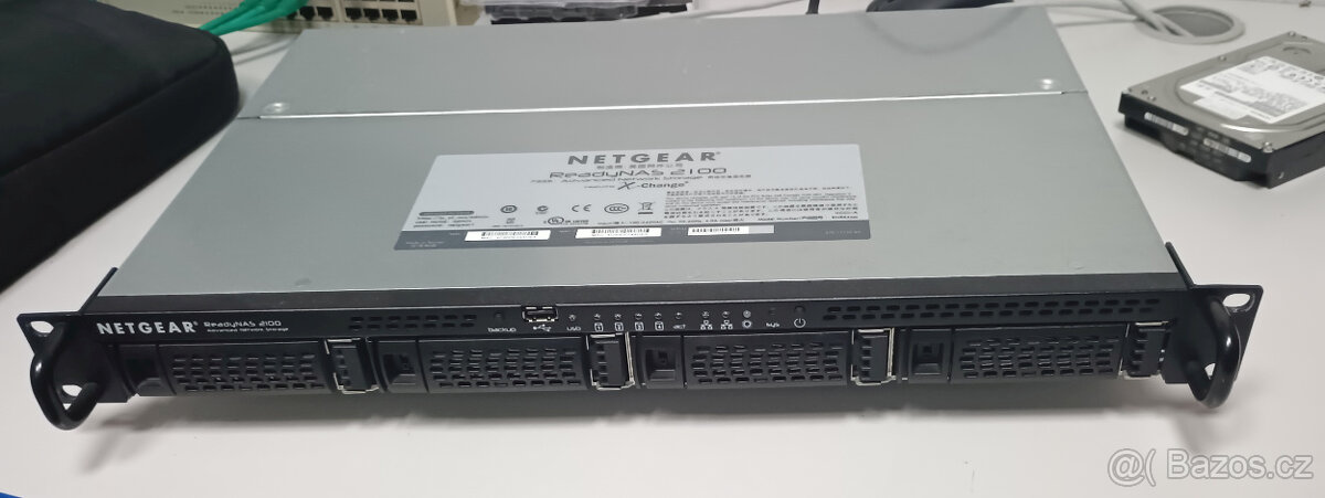 Netgear ReadyNAS 2100 (vč. 2ks 3TB HDD)