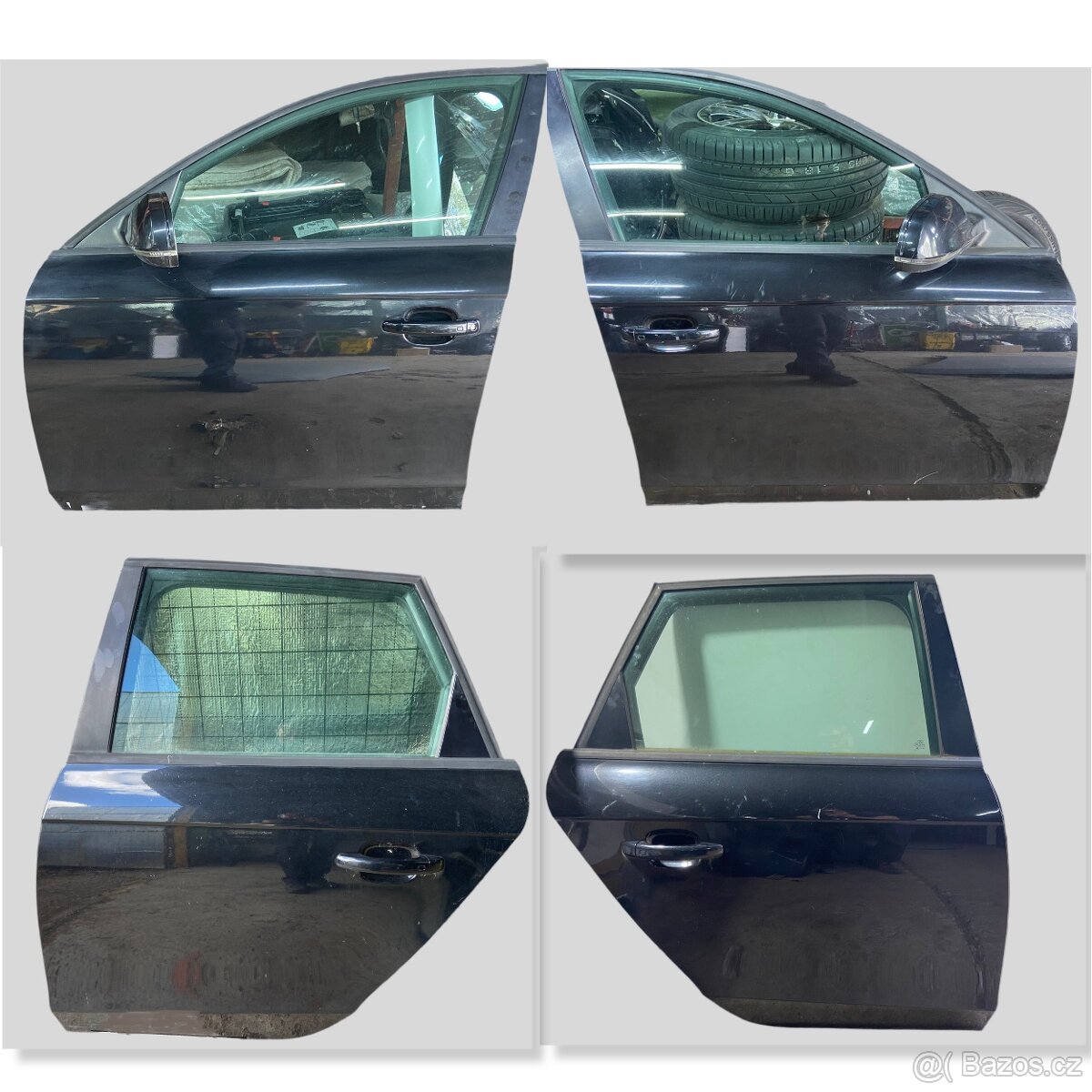Dveře Audi A4 B8 8K avant r.v. 2008 - 2015 - černé
