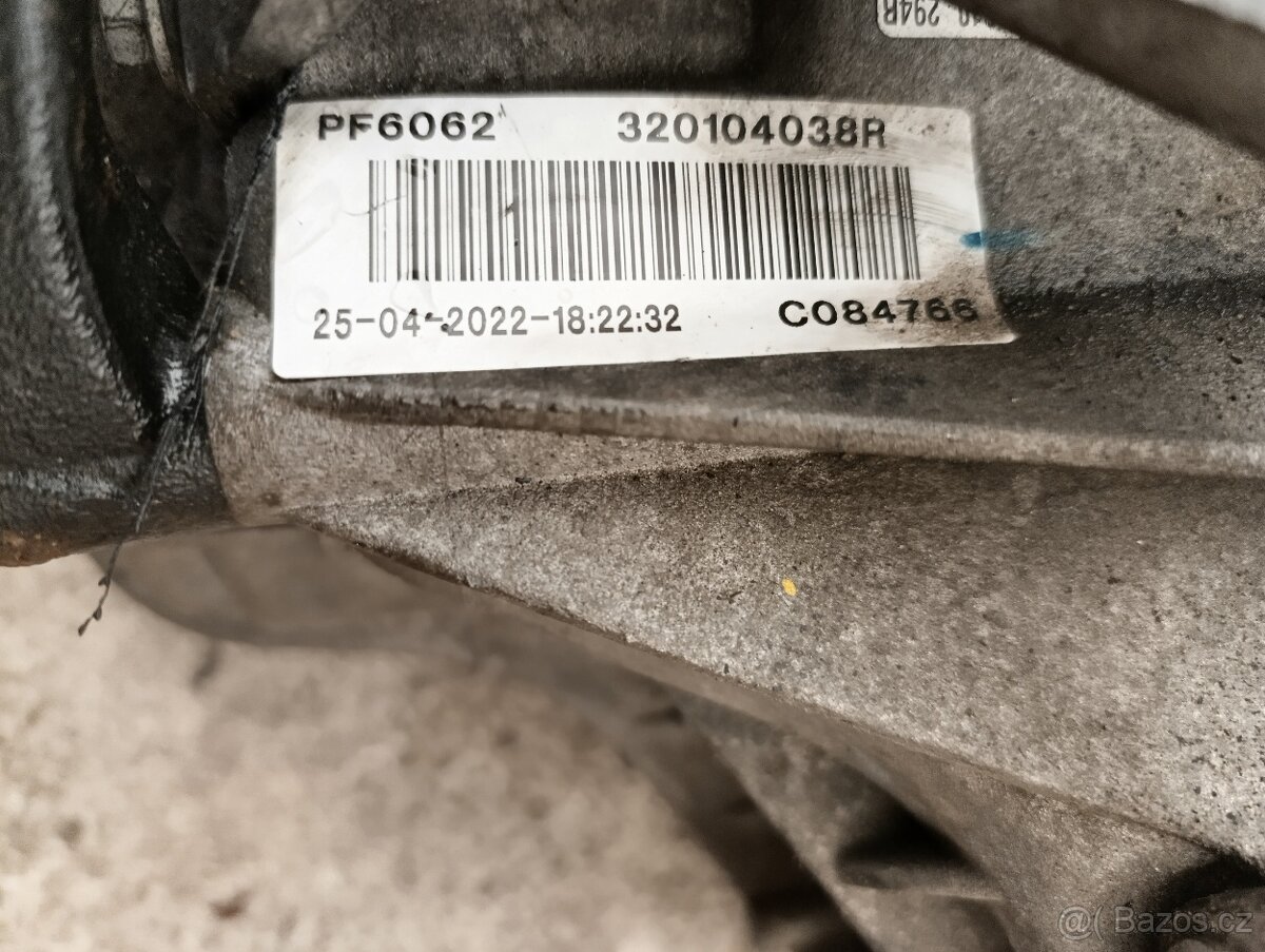Převodovka Renault master 2.3dci