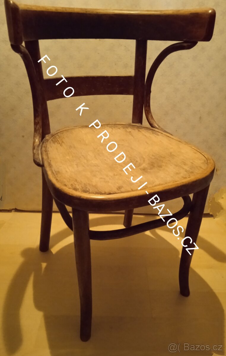 THONET židle 1ks , cca 100 let