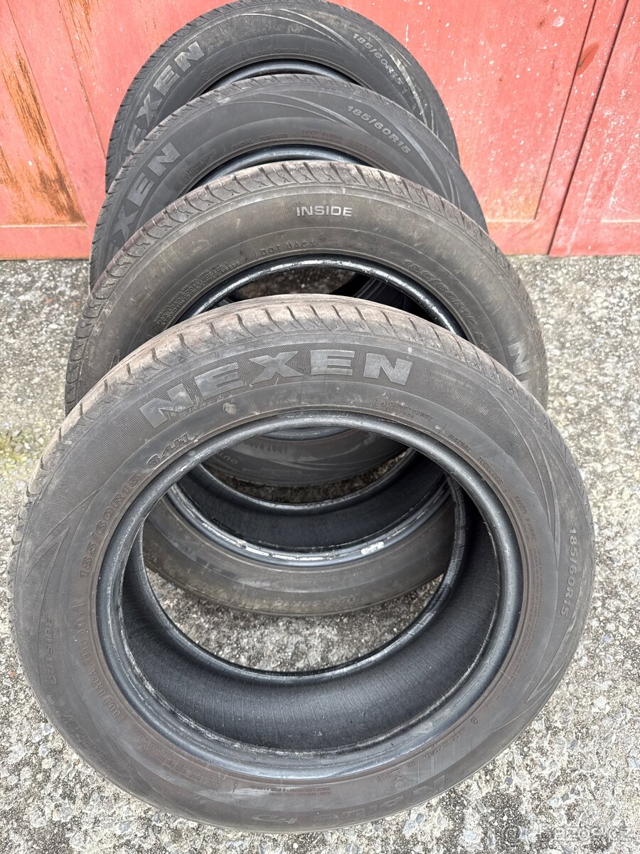 Pneu 185/60 r15 nexen sada 4ks 5mm