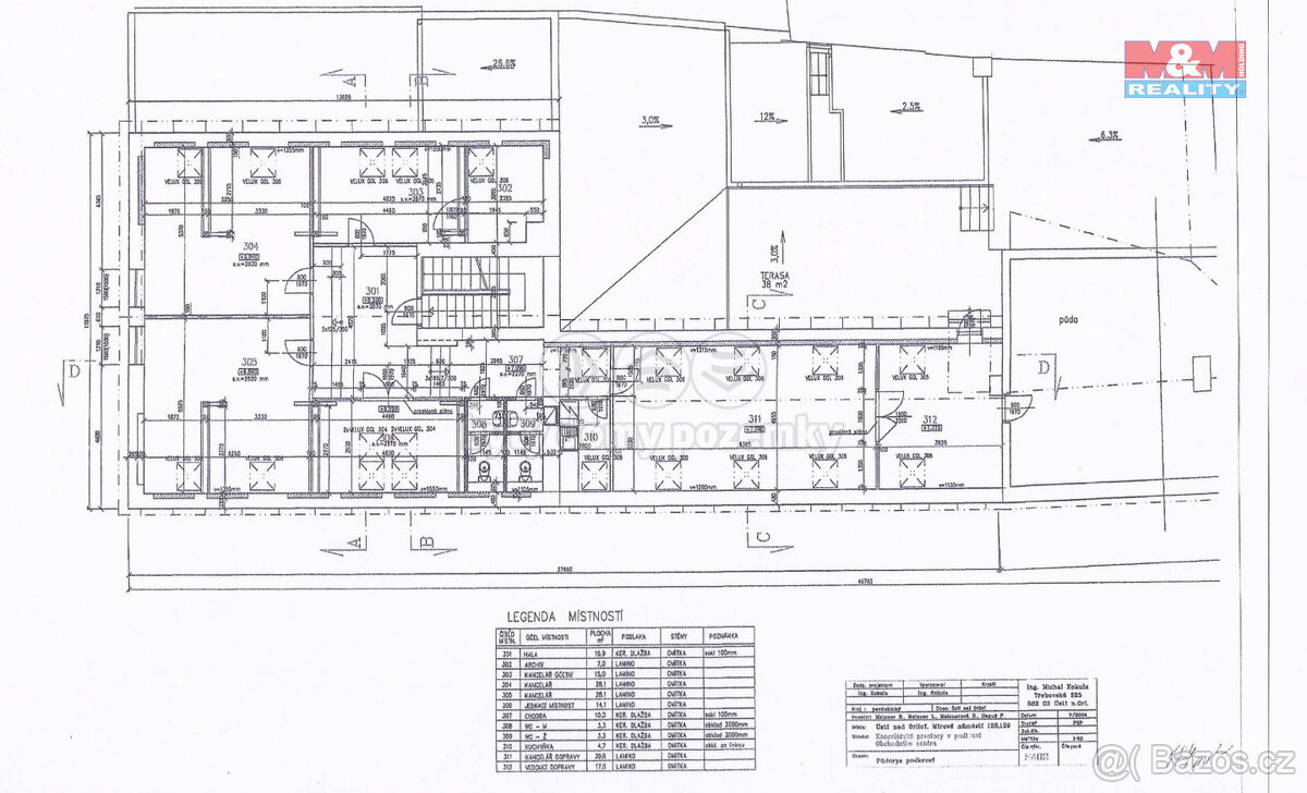 Pronájem prostoru, 187 m², Ústí nad Orlicí, T. G. Masaryka