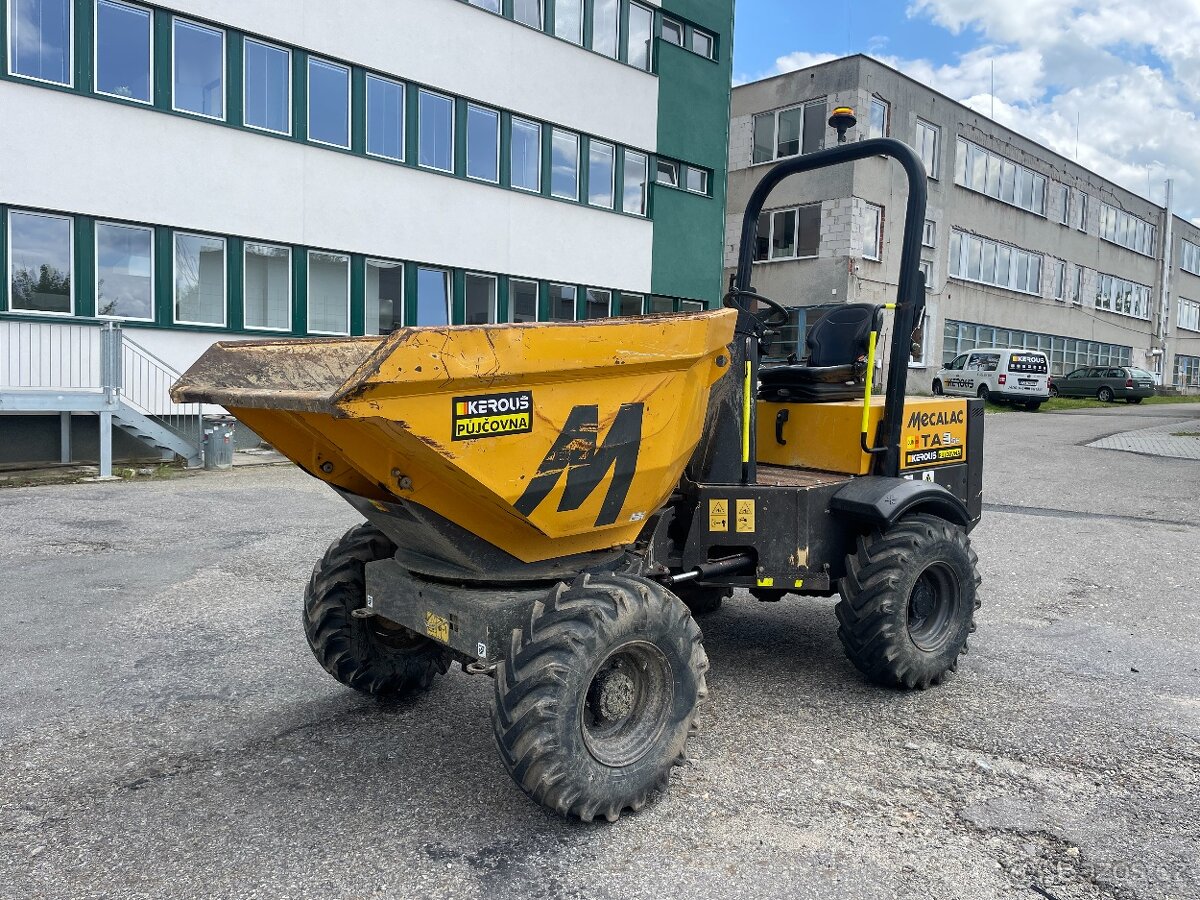 Kloubový otočný dumper Mecalac TA3SH s pohonem 4x4
