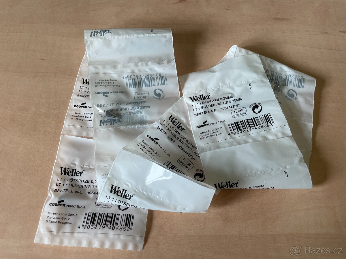 Pájecí hrot Weller LT1 - LT1S - ETH - LT ALF