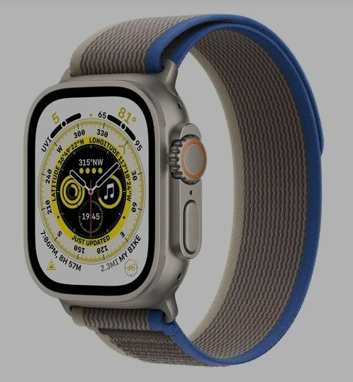 Apple Watch Ultra 1.generace, 49mm, Titan, v záruce