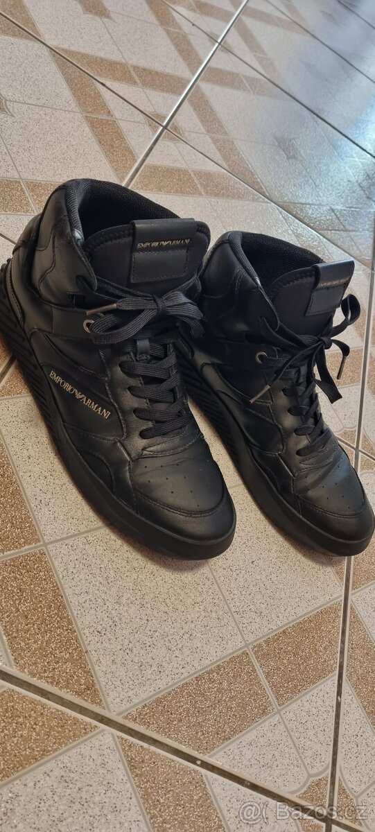 Kotníkové boty Emporio Armani